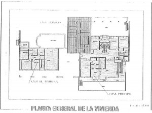 Plans for Villa Southwell for sale in the south of Spain